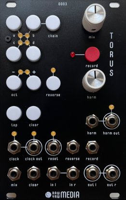 Eurorack Module torus from raw yaw media