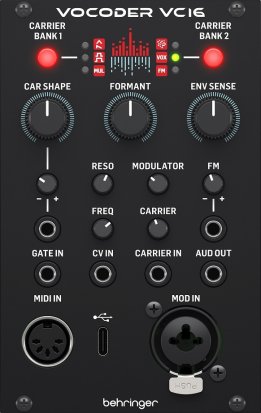 Eurorack Module Vocoder VC16 from Behringer