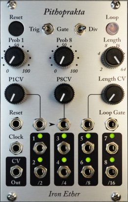 Eurorack Module Pithoprakta from Iron Ether