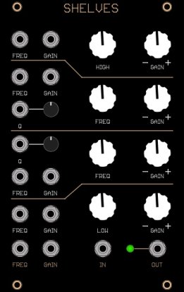 Eurorack Module Shelves (PCB Panel) from Oscillosaurus