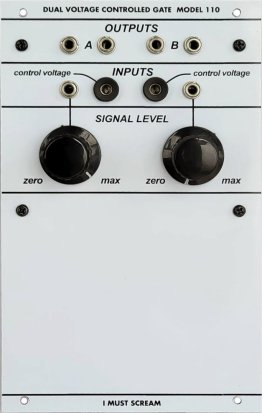 Buchla Module Model 110 Dual Voltage Controlled Gate from Buchla