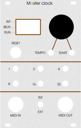 Eurorack Module Master Clock from Other/unknown