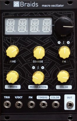 Eurorack Module Braids (DIY yellow knob) from Other/unknown