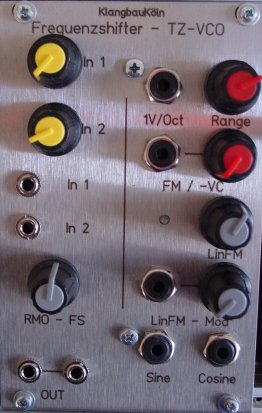 Eurorack Module Frequency Shifter / Thru-Zero VCO from Klangbau Köln