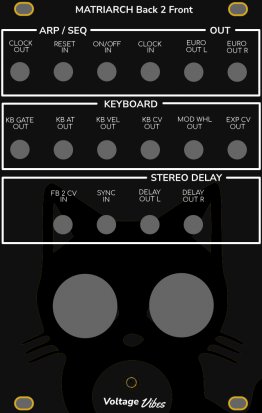 Eurorack Module Matriarch Back2Front 3U edition  from Voltage Vibes