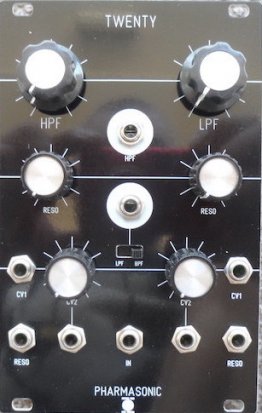 Eurorack Module Twenty VCF from Pharmasonic