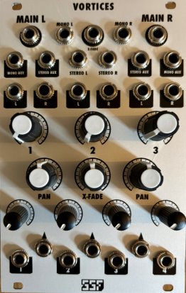 Eurorack Module Vortices Silver from Steady State Fate