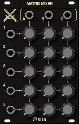 Eurorack Module Matrix Mixer from Other/unknown