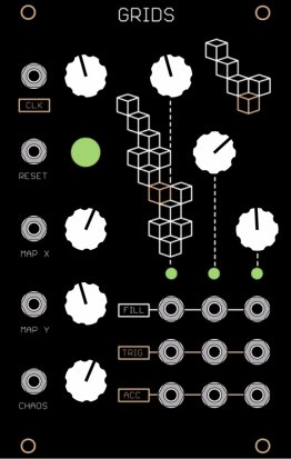 Eurorack Module Grids (PCB Panel) from Oscillosaurus