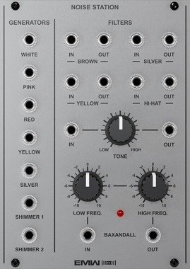 Eurorack Module Noise station (Aluminium) from EMW