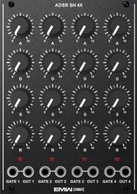 Eurorack Module ADSR SH 4X from EMW