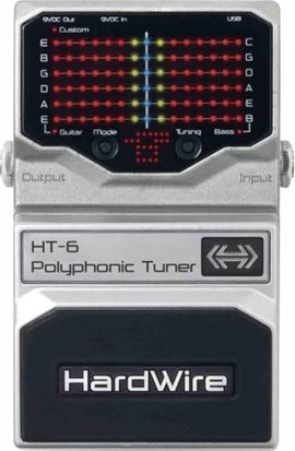 Pedals Module HardWire HT-6 Polyphonic Tuner from Digitech