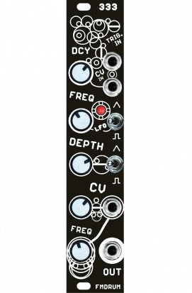 Eurorack Module 333-FmDrum from 333modules