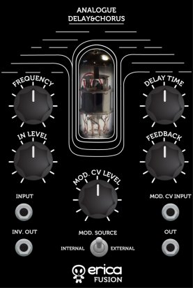 Eurorack Module Erica Fusion analogue Chorus/Delay from Erica Synths