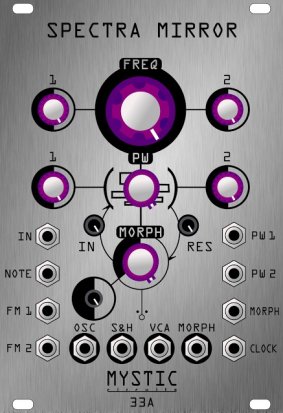 Eurorack Module Spectra Mirror from Mystic Circuits