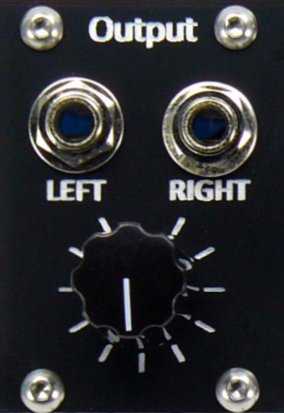 Eurorack Module Output (control) black from Pulp Logic