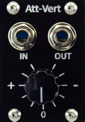 Eurorack Module Att-Vert black from Pulp Logic