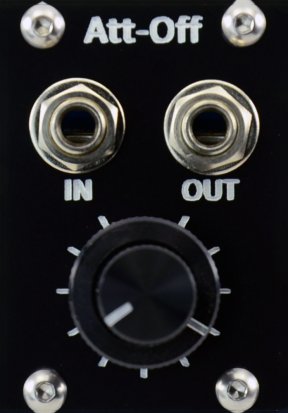 Eurorack Module Att-Off black from Pulp Logic