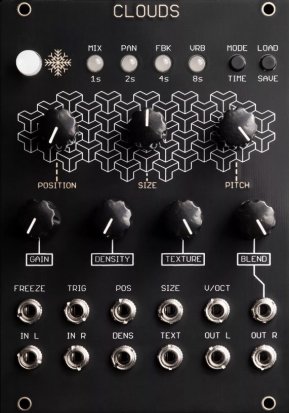 Eurorack Module Clouds (PCB Panel) from Oscillosaurus