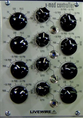 Eurorack Module x-mod controller from Livewire Electronics