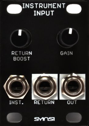 Eurorack Module Instrument Input from Syinsi