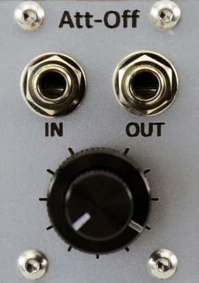 Eurorack Module Att-Off silver from Pulp Logic