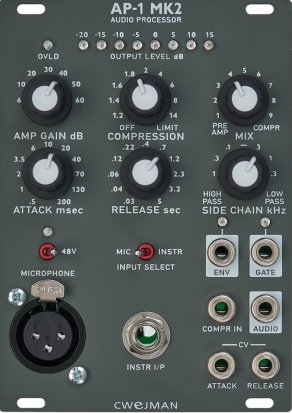 Eurorack Module AP-1 MK2 (Grey) from Cwejman