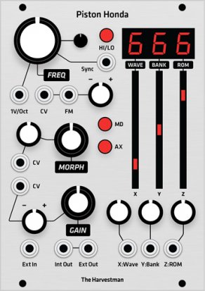 Eurorack Module Piston Honda MK2 (Grayscale panel) from Grayscale