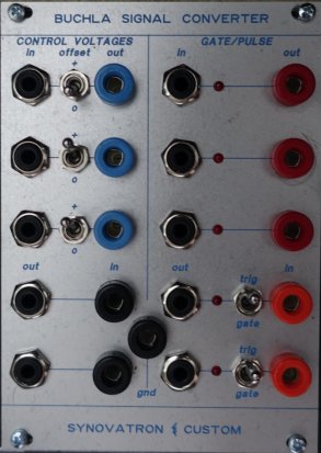 Eurorack Module Buchla signal converter from Synovatron