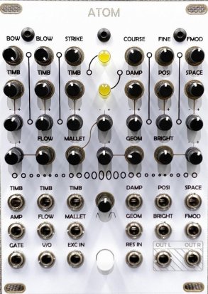 Eurorack Module ATOM (white panel) from Antumbra