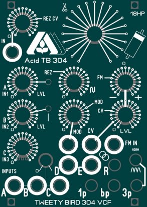 Eurorack Module TB 304 from Blue Lantern Modules