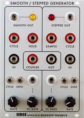 Eurorack Module smooth / stepped generator SERGE MODULAR SSG from Random*Source