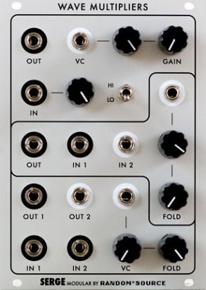 Eurorack Module Wave Multipliers Serge modular from Random*Source