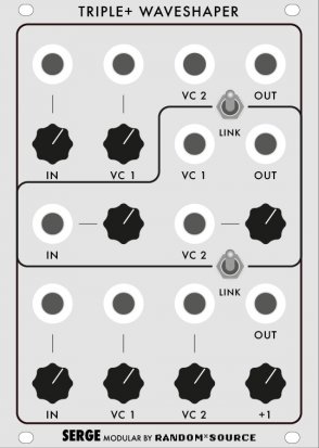 Eurorack Module Triple Waveshaper from Random*Source