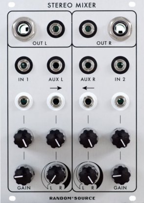 Eurorack Module Serge Stereo Mixer from Random*Source