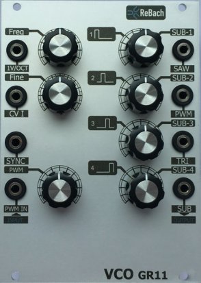 Eurorack Module GR11 VCO from ReBach