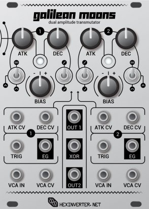 Eurorack Module Galilean Moons from Hexinverter Électronique