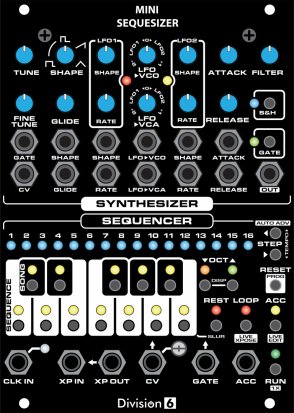 Eurorack Module Mini Sequesizer from Division 6