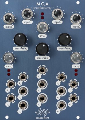 Eurorack Module MC3A Crossfade Array from Sonocurrent