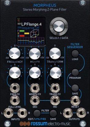 Eurorack Module Morpheus (black) from Rossum Electro-Music