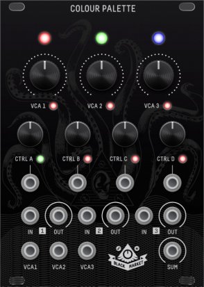 Eurorack Module COLOUR PALETTE from Black Market Modular