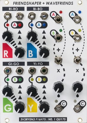 Eurorack Module Friendshaper + Wavefriends from Other/unknown