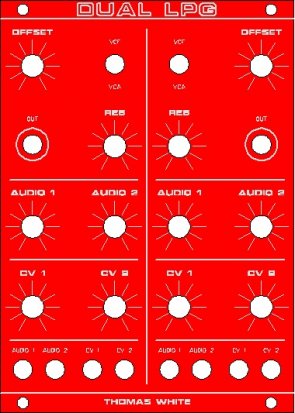 Eurorack Module DUAL LPG from Other/unknown