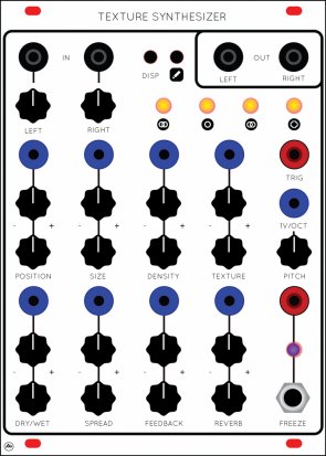 Serge Module TEXTURE SYNTH from Mangoest