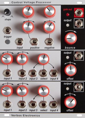 Eurorack Module Control Voltage Processor from Verbos Electronics