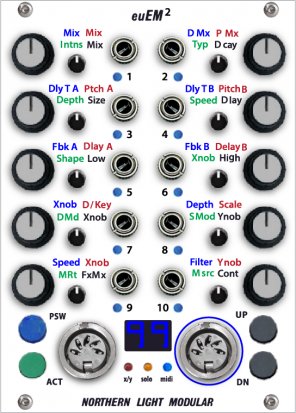 Eurorack Module euEM2 from Northern Light Modular