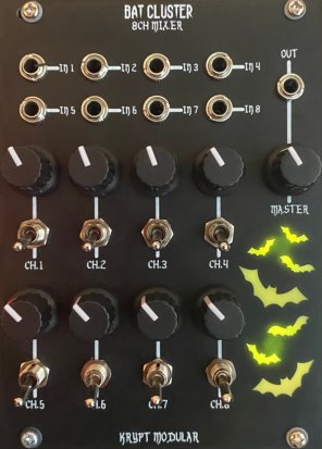 Eurorack Module Bat Cluster from Krypt Modular