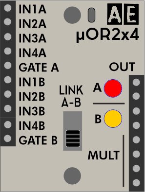 AE Modular Module µOR2x4 from Tangible Waves