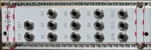 Eurorack Module 4040 (1U variant) from Beers