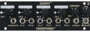 Eurorack Module Cockpit 1U (black) from Endorphin.es